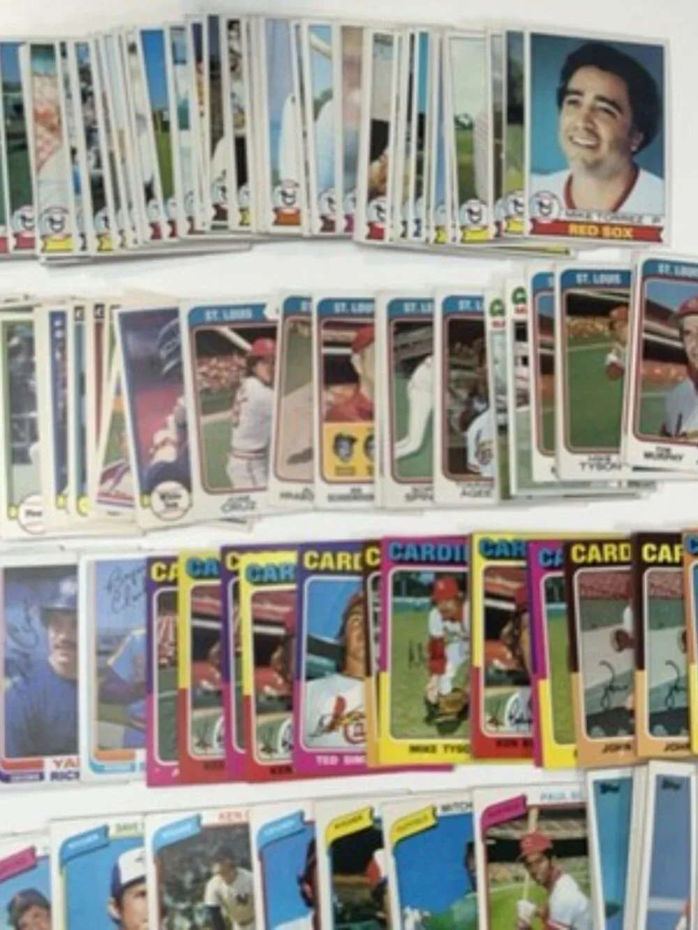 1970’s -1980’s Topps Fleer Baseball Lot ~350 Cards Low Grade